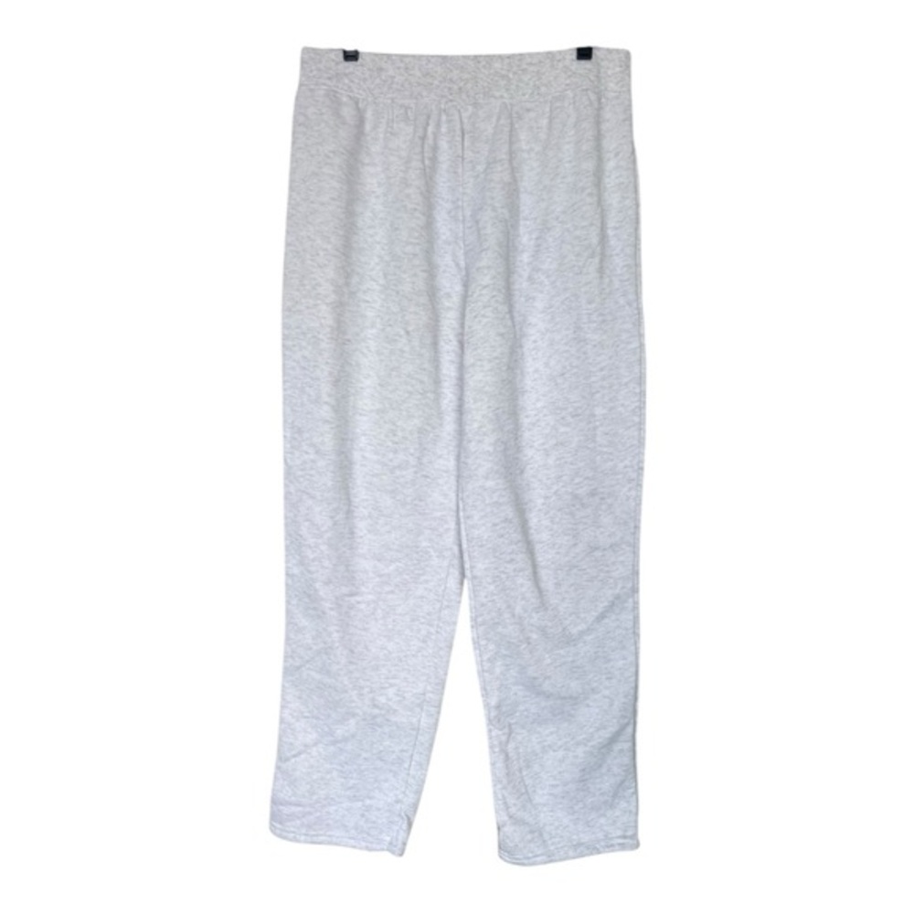 Bobbie Brooks Light Gray White Sweatpants Size L